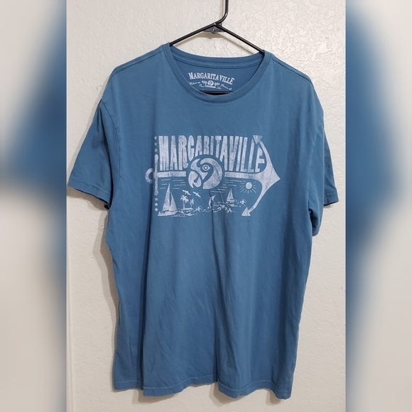 MARGARITAVILLE Eagle Crewneck Large Cotton Shirt - Picture 1 of 2